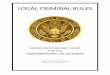LOCAL CRIMINAL RULES - Northern District of Oklahoma · NORTHERN DISTRICT OF OKLAHOMA . ... Frank H. McCarthy, Magistrate Judge . ... These Rules supersede all previous local criminal