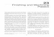 Finishing and Machining Plastics - Rochester Institute of …edge.rit.edu/.../Plastics_Engineering_Handbook-Chp23.pdf · 658 SPI PLASTICS ENGINEERING HANDBOOK course, ... FINISHING