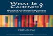 What Is a CadenCe - McGill Schulich Faculty of Musiccaplin/prinner-cadence.pdfReprint from What is a Cadence? - ISBN 978 94 6270 015 4 ... Music in the Galant Style (2007), 52f., for
