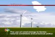 THE USE OF WIND ENERGY IN SERBIA NATURAL CONDITIONS – AND PRACTICAL POLICY … energy.pdf · 2017-03-29 · THE USE OF WIND ENERGY IN SERBIA NATURAL CONDITIONS – AND PRACTICAL