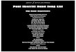 Paul Skerritt Band Song List - amvlivemusic.com · Paul Skerritt Band Song List Big Band Repertoire Almost Like Being In Love ... Fever For Once In My Life Haven't Met You Yet Heartache