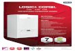 LOGIC+ COMBI. - Ideal Boilersidealboilers.com/uploads/documents/spec-sheet-logic-plus-combi.pdf · LOGIC+ COMBI C 206411 v19 07.04 ... Note: The minimum front clearance when built