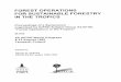 Forest Operations for Sustainable Forestry in the … OPERATIONS FOR SUSTAINABLE FORESTRY IN THE TROPICS Proceedings of a Symposium organised by IUFRO Subject Group S3.0500, “Forest