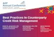 Best Practices In Counterparty Credit Risk Management · Navigating The Credit Landscape Through The Spectrum Of Risk Measures *From Standard & Poor’s Ratings Services. S&P Capital