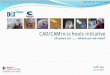 CAD/CAM in schools initiative in schools initiative . ... Pro/DESKTOP 3D solid modelling Sept 1999 – ... 3D CNC manufacture : router / miller / lathe