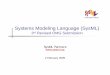 Systems Modeling Language (SysML)sysml.org/docs/pres/SysML-3rd-Revision-050202R2.pdf · Systems Modeling Language (SysML) ... organized in May 2003 to respond to UML for Systems Engineering