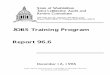 JOBS Training Program Report 96-6 - Legislature Homeleg.wa.gov/jlarc/AuditAndStudyReports/Documents/96-6.pdf · 2014-11-04 · has not established performance outcome measures that