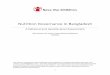 Nutrition Governance in Bangladesh - Save the Children Nutrition Governance Findings and Recommendations ... GED General Economics Division : ... SBA Skilled Birth Attendant 