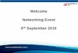 Welcome Networking Event 6th September 2016 - Subsea UK · SCM600 OneSubseaNet Cameron AK BELL 212 AK New. There’s a common misconception when looking to optimise subsea production,
