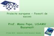Prof. Mona Popa, USAMV Bucuresti - asas.ro. Mona Popa, USAMV Bucuresti ... The COMAC co-rotating twin screw extruder EBC 25HT ... Sustainable and Advanced Industrial Valorisation of
