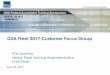 GSA Fleet 2017 Customer Focus Group - Home | Interact Fleet Overview...GSA Fleet 2017 Customer Focus Group ... National Safety Program and Recall Management ... MCC/AMC 1-866-400-0411