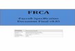 FRCA .FRCA Payroll Specification Document Final v0.03 Document properties Document Details Document