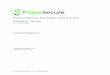 Pulse Secure Desktop Client 5.1r1 Release Notes .Pulse Secure Desktop Client â€“ Release Notes 5.1