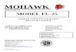 MOHAWK · TRUCK LIFT MANUAL Thank you for sending in your ... 35, TR-40, TR-50, TR-60, TR-75, TR-110, MP-SERIES AND RP-SERIES MOBILE COLUMN LIFTS, SL-SERIES SCISSOR …