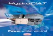 NA0123G Hydrociat - .remote switchable setpoints. ... HYDROCIAT chillers are supplied with a transformer