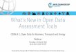 What’s New in Open Data Assessment Tools - World Bankopendatatoolkit.worldbank.org/docs/odra/ODRA_31_WhatsNew.pdf · What’s New in Open Data Assessment Tools ODRA 3.1, ... ODRA