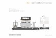 SARTOFLOW Smart - Sartorius · ®Operating Manual SARTOFLOW Smart 3 ... − Filter holder Sartocon ® Slice 200 ... The device is a manually operated benchtop crossflow system that