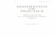 Manifestos of Practice - heatherhermant.comheatherhermant.com/.../2015/10/Hermant_Manifestos-of-Practice.pdf · Manifestos of Practice ... Practicum Seminar at York University in