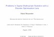 Problems in Sparse Multivariate Statistics with a Discrete ... Problems in Sparse Multivariate Statistics