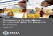for Everyone - Emergency Management Institute Preparedness: Simple Activities for Everyone September