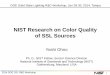 NIST Research on Color Quality of SSL Sourcesapps1.eere.energy.gov/buildings/publications/pdfs/ssl/ohno_color... · 2014 DOE SSL R&D Workshop 1 Yoshi Ohno . Ph. D., NIST Fellow, Sensor