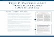 TCCP Papers and Publications (2010-2016) - K4Health · TCCP Papers and Publications (2010-2016) 1. Mangone E, ... Kaufman M, Rweyemamu D, Macha J, Ainslie R, Koenker H, ... you are