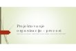 Projektovanje organizacije - .Projektovanje organizacije - procesi Organizacioni dizajn â€“ Diplomske