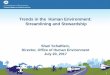 Trends in the Human Environment: Streamlining and Stewardship · 2017-09-24 · Trends in the Human Environment: Streamlining and Stewardship ... Case Studies ... // se_studies/ …