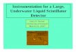 Instrumentation for a Large, Underwater Liquid ...sdye/doanow_talks/GSV_DOANOW.pdfInstrumentation for a Large, Underwater Liquid Scintillator Detector ... XxxxXxxx Electronics and