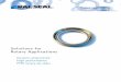 Solutions for Rotary Applications - Bal Seal … for Rotary Applications Custom-engineered High performance PTFE rotary lip seals Bal Seal Engineering is an industry leader providing