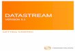 Getting Started V6 - Data and Information Services Center ... · DATASTREAM GETTING STARTED GUIDE DATASTREAM GETTING STARTED GUIDE DATASTREAM GETTING STARTED GUIDE DATASTREAM GETTING