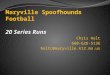 Maryville Spoofhounds Football - Glazier Clinics Series.pptx · PPT file · Web view2012-08-22 · Why the wing-T Offense? ... Quick Guard - pull and trap the ... Jet Pitch from