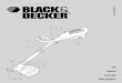 GLC2500 UK - Black & Deckerservice.blackanddecker.co.uk/PDMSDocuments/EU/Docs//docpdf/glc2… · Your Black & Decker strimmer has been designed for trimming . and ﬁnishing lawn