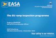 The EU ramp inspection programme - Aviation Africa · SIASA project This project is funded by the European Union and implemented by EASA. The EU ramp inspection programme Federico