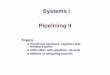 Systems I Pipelining II - Department of Computer Science · 2 Instruction memory Instruction memory PC increment PC increment CCCC ALUALU Data memory Data memory Fetch Decode Execute