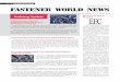 Compiled by Fastener World Fastener World News · 2017-10-17 · Compiled by Fastener World Industry Update ... The fastest market gains will be posted in China, India, ... 615 lubricant