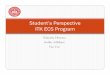 Student’s Perspective ITK ECS Program · Citi Internship – work structure yImportant Concepts - SMPE, IPL process, TSO, REXX yMVS support –ISPF dialog development, JCL, CLIST