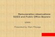 SARA Presented by: Riah Phiyega storage/Documents/Riah Phiyega.pdf · INDEPENDENT COMMISSION FOR THE REMUNERATION OF PUBLIC OFFICE BEARERS (POB)– CONTEXT The Shclebusch commission