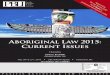 Aboriginal Law 2015: Current Issues - Vancouver, BC · Aboriginal Law 2015: Current Issues ... Ph.D., Partner, Mandell Pinder LLP, Vancouver, BC. Dr. Reynolds ... governance issues