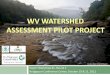 WV WATERSHED ASSESSMENT PILOT PROJECT - … · WV WATERSHED ASSESSMENT PILOT PROJECT Expert ... these are not consistently mapped across WV Forested flood plain ... Workflow for interactive