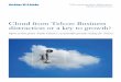 Cloud from Telcos: Business distraction or a key to growth? · 3 Executive summary Cloud revenues are significant in every market and growing in healthy double-digit terms. Even though