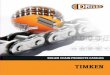 Drives is a registered trademark of The Timken Company. · Drives roller chain Dimensions anD horsePower tables enGineerinG 2 roller chain ProDucts cataloG overview timken gRoW stRongeR