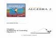 Virginia Standards of Learning Algebra 2 - McDougal … Standards of Learning, Algebra 2 ... Lesson 4.5 320 320 PE/Lesson 6.2 420 427 ... exponential, logarithmic, 