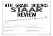 8th grade science STAAR Review - Weeblykastnerscience.weebly.com/uploads/3/7/4/5/37457717/reporting... · ©2014 Science Teaching Junkie, Inc. 1 Review STAAR 8th grade science 