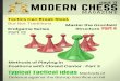 issue 13 MODERN CHESS€¦ · MODERN CHESS M A G A Z I N E issue 13 ... Shamkovich,Leonid (2515) New York, 1980 DEFENDING BY ACCEPTING THE SACRIFICE IGNORING THE SACRIFICE …