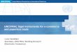 UNCITRAL legal instruments for e-commerce and … texts for e-commerce... · UNCITRAL legal instruments for e-commerce and paperless trade Luca Castellani Secretary, ... –dematerialisation