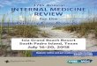 37th Annual INTERNAL MEDICINE REVIEW - bswhealth.md · and 37th Annual INTERNAL MEDICINE REVIEW for the Primary Care Provider Meets Texas Ethics Requirements Isla Grand Beach Resort