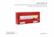 HCVR-3 - Fire Protection Equipment and Systems Series... · Hochiki America Corporation HCVR-3 Series - Conventional Fire Alarm Releasing System Installation and Operation Manual,