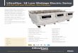 UltraMax 18 Low Wattage Electric Series - Ultrafryer · The UltraMax 18 is one of the biggest and most powerful fryers on the market. Fast recovery during heavy use is why the UltraMax