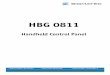 HBG 0811 - SIGMATEK · 2018-03-14 · The HBG 0811 is a handheld control panel for visualizing processes. ... 3.1 Performance Data ... This handbook must therefore be …